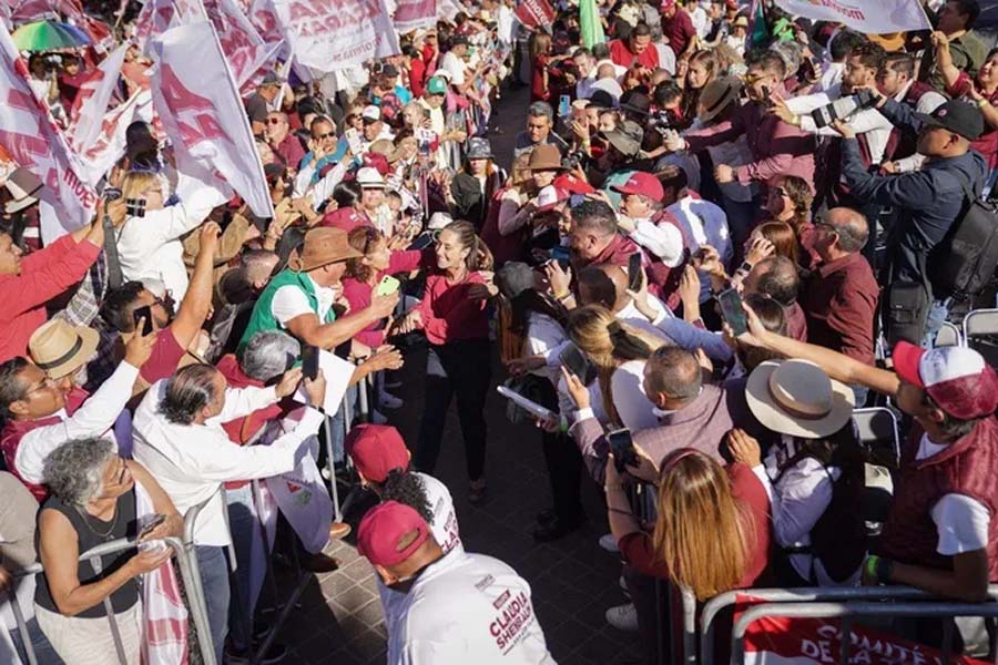 Tiene que cambiar el gobierno de Guanajuato. solo con honestidad disminuye la inseguridad: Claudia Sheinbaum