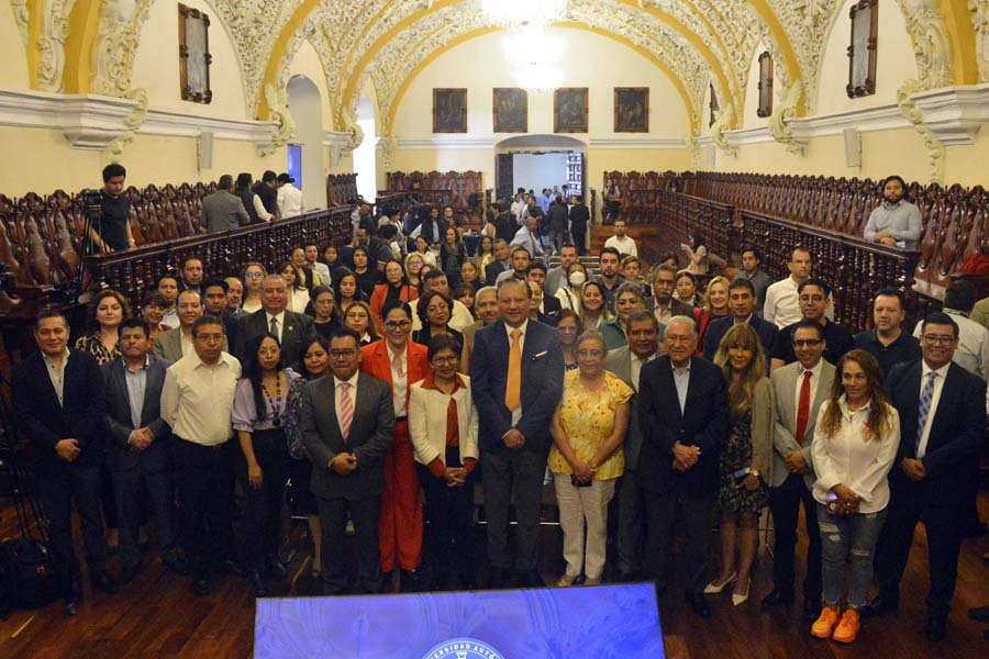 Candidato de Movimiento Ciudadano presenta plan de gobierno ante el H. Consejo Universitario