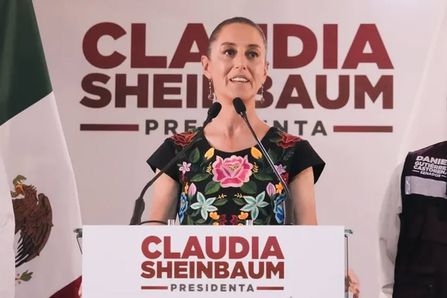 Claudia Sheinbaum anuncia dos nuevas rutas del tren de pasajeros para impulsar el desarrollo regional de Aguascalientes