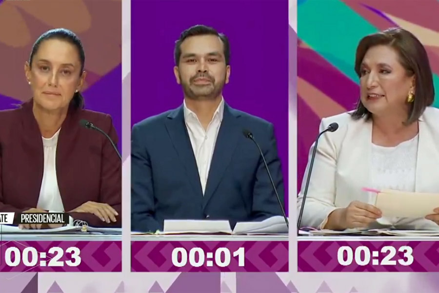 Se realizó primer debate entre candidatos presidenciales