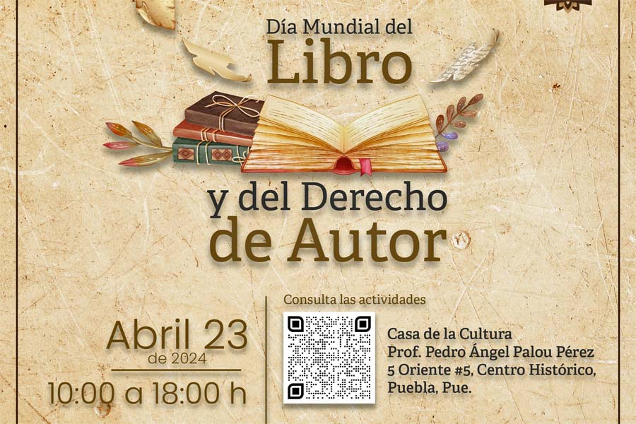 Acogerá Casa de la Cultura actividades para "Día Mundial del Libro"