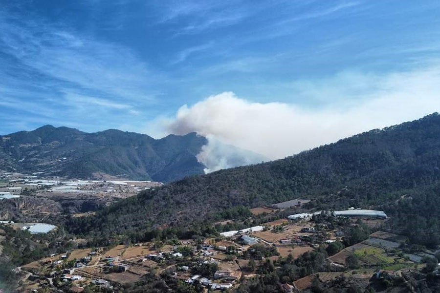 Con trabajo interinstitucional, PC estatal optimiza atención de incendios forestales