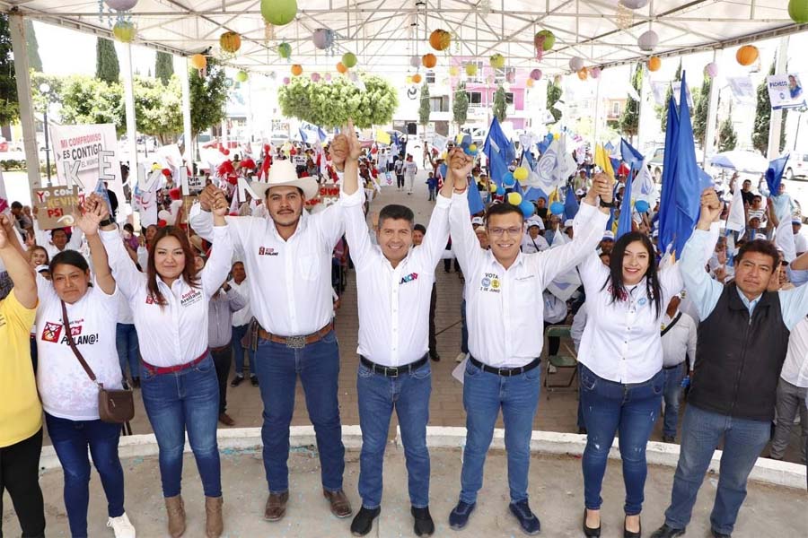 Mejor rumbo, progreso y experiencia para Puebla con Lalo Rivera, gobernador