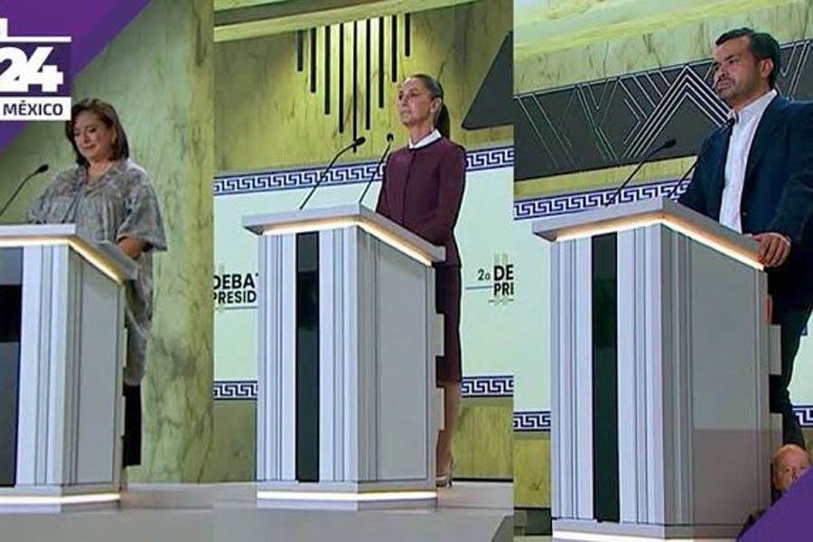 Acusaciones y confrontaciones marcan el segundo debate presidencial