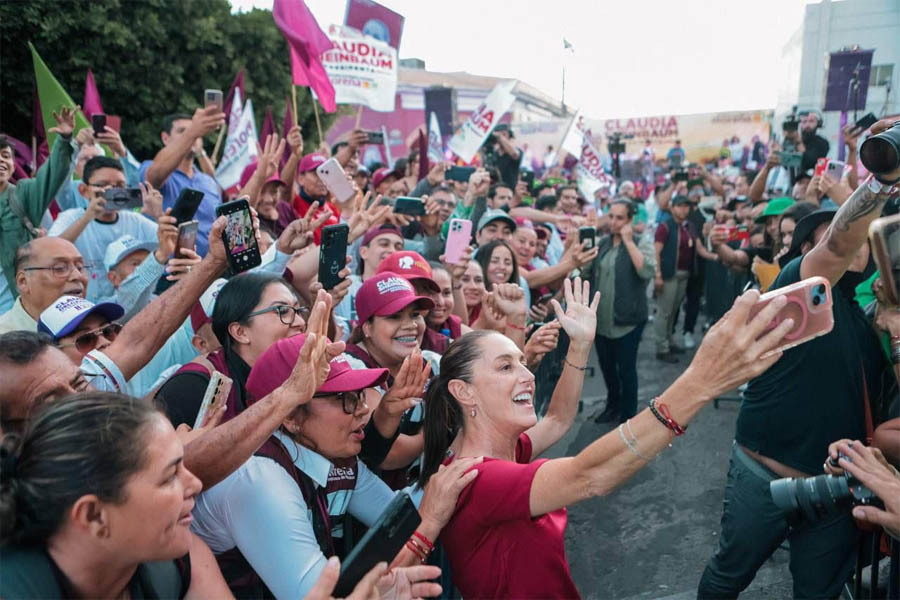 Vamos a ganar el debate porque aquí hay ideas, proyecto y amor por México: Claudia Sheinbaum