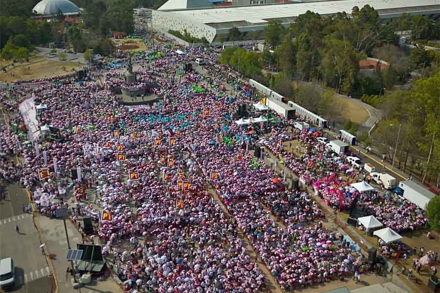 Arrasan Sheinbaum, Armenta y Chedraui en Puebla