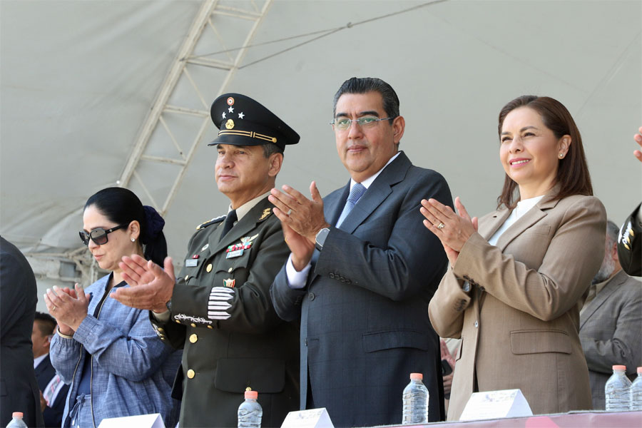 Asistió gobernador a escenificación de la Batalla del 5 de Mayo