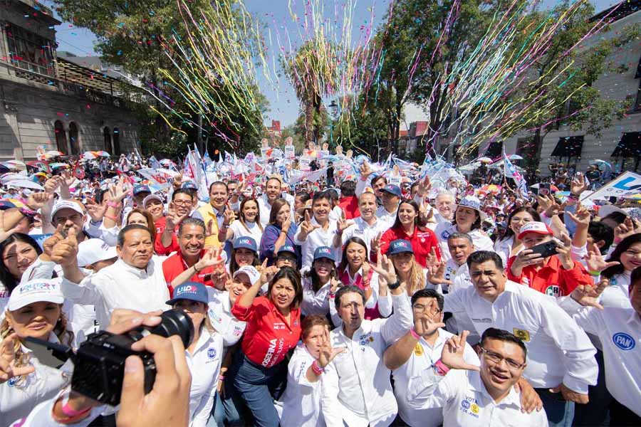 Ante más de 38 mil personas Lalo Rivera cierra su campaña