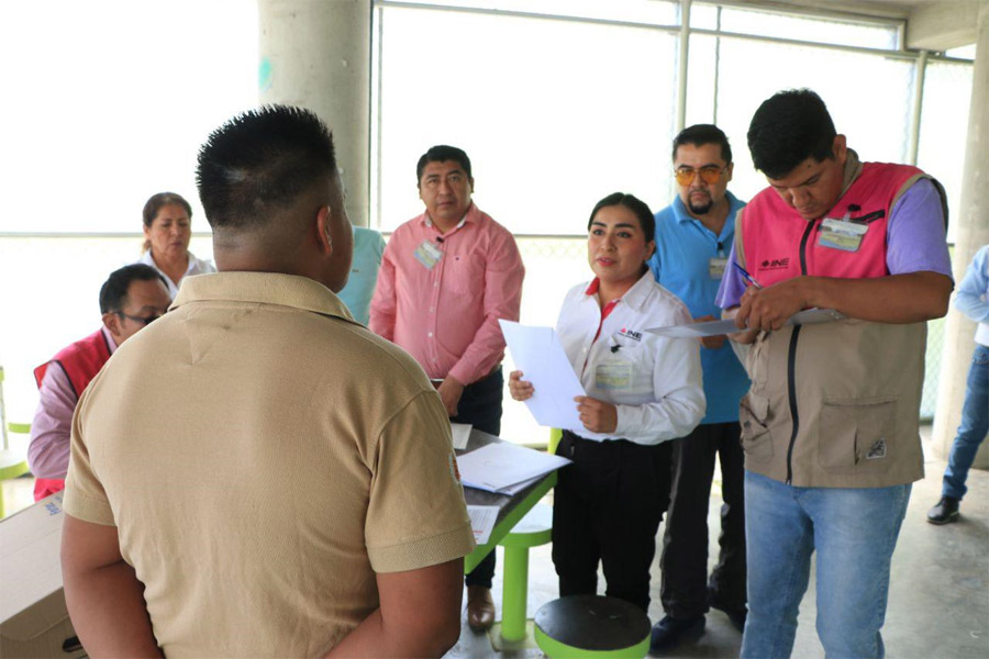 Inician SSP e INE proceso electoral en centros penitenciarios del estado