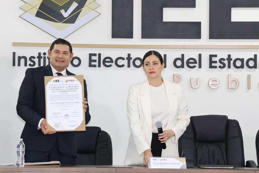 Armenta, el gobernador más votado en la Historia de Puebla