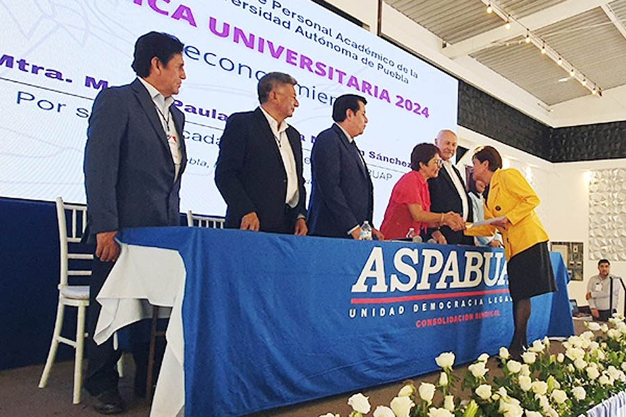 ASPABUAP, aliada en la construcción de una universidad sólida: Cedillo Ramírez