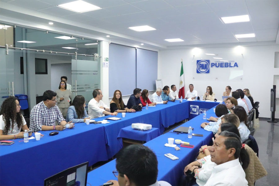 PAN realiza sesión para analizar resultados de la elección