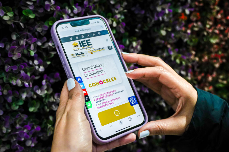 Sistema de “candidatas y candidatos, conóceles” del IEE suma más de 137 mil visitas