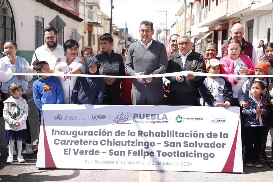 Con obras gobierno reactiva desarrollo económico de Puebla