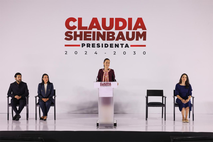 Sheinbaum presenta a titulares de Cultura, Turismo y Trabajo