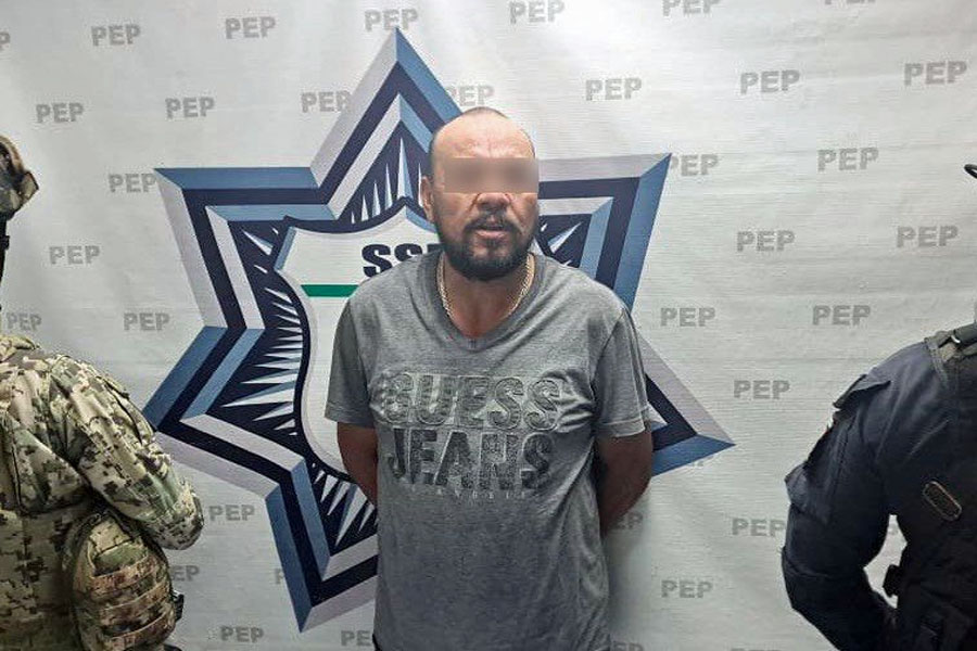 Detienen SSP y SEMAR a hombre con arma, droga y dinero