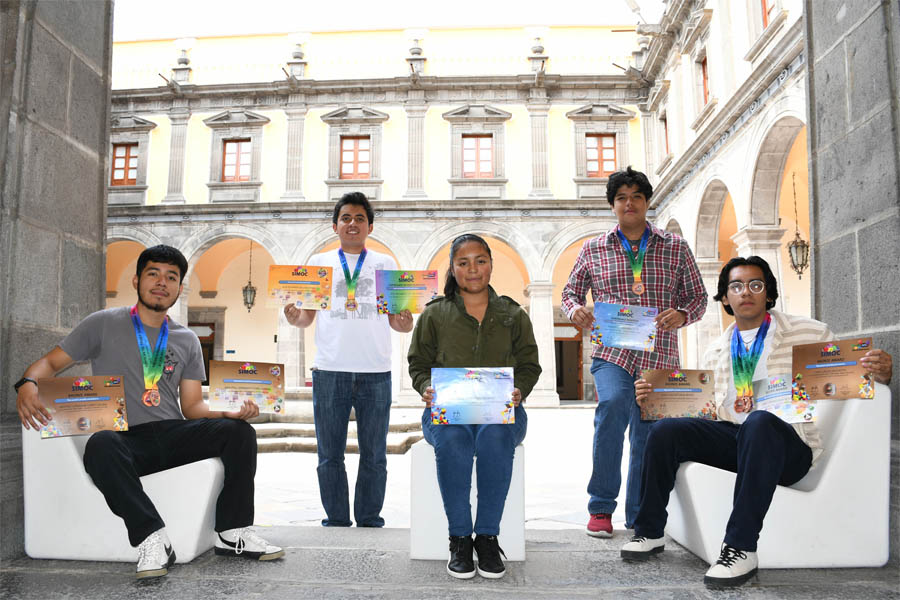 Estudiantes BUAP obtienen primeros lugares en Olimpiada de Matemáticas