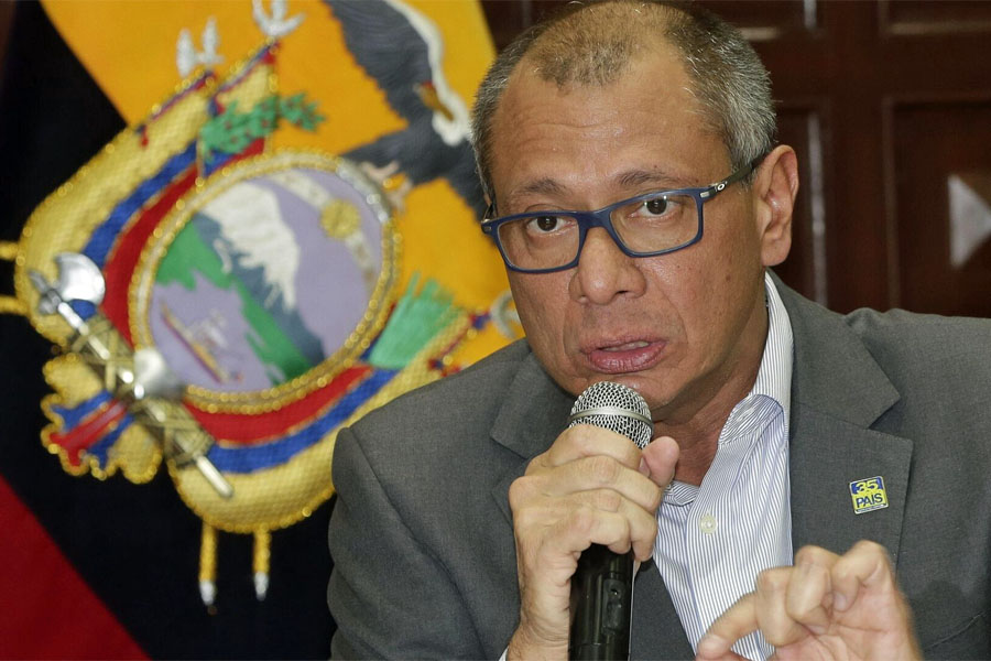 Ecuador niega salvoconducto para exvicepresidente Jorge Glas