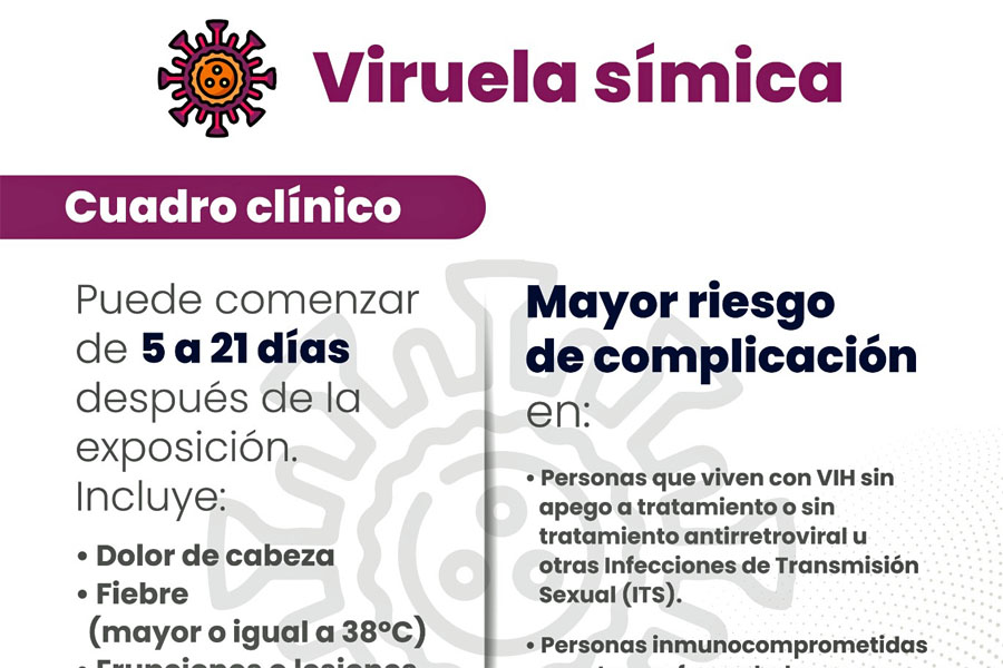 Descarta Salud casos en Puebla de viruela símica alertada