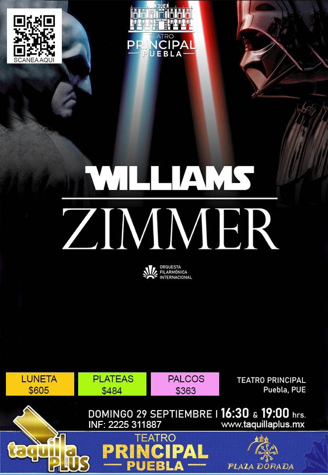 Presentará el Teatro Principal música de Williams y Zimmer