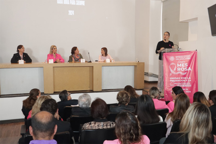 Promueve Congreso prevención sobre el Cáncer de Mama