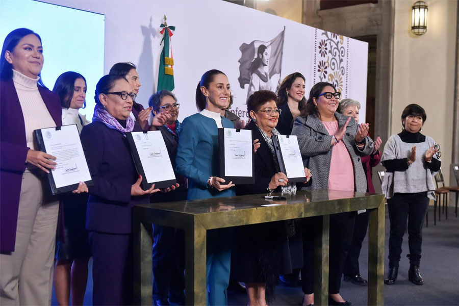 Sheinbaum presenta Reformas para proteger a las mujeres