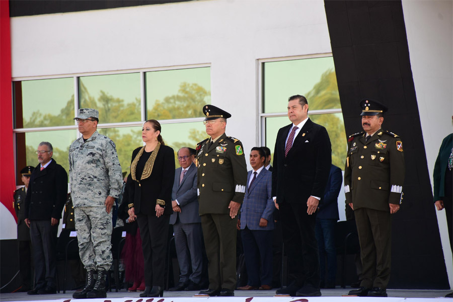 Fue AA a toma de protesta de comandante de XXV zona militar