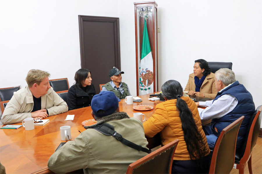 SDR se reúne con productores de aguacate de la región de Atlixco