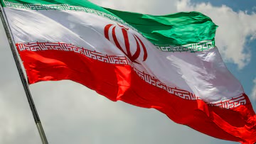 Irán bandera