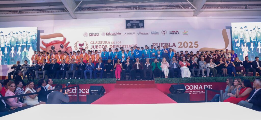 Clausura Juegos Deportivos Nacionales