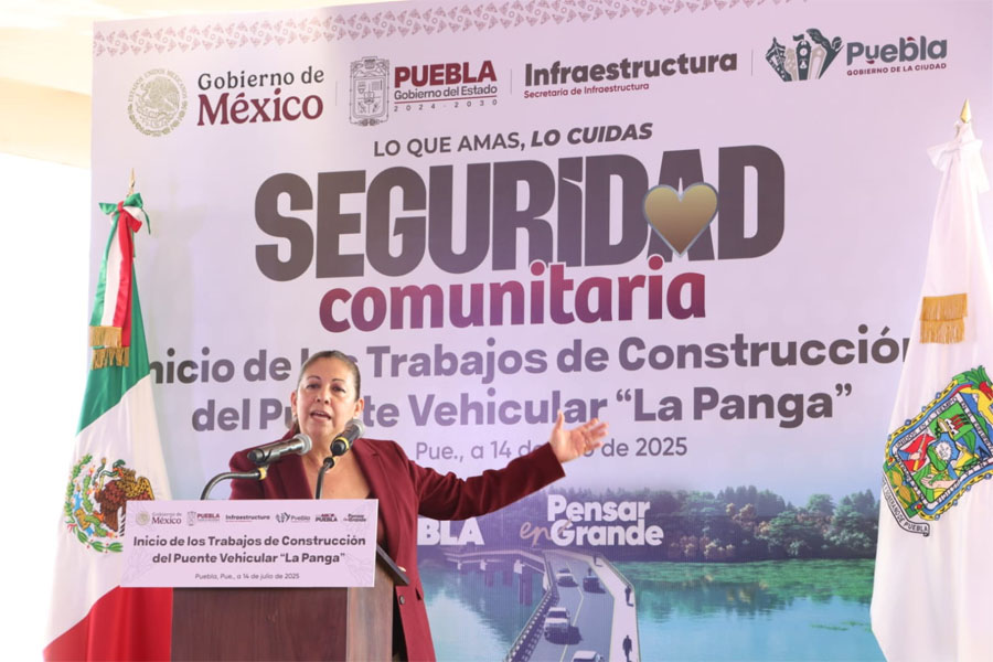 Asistió Laura Artemisa a inicio del puente La Panga