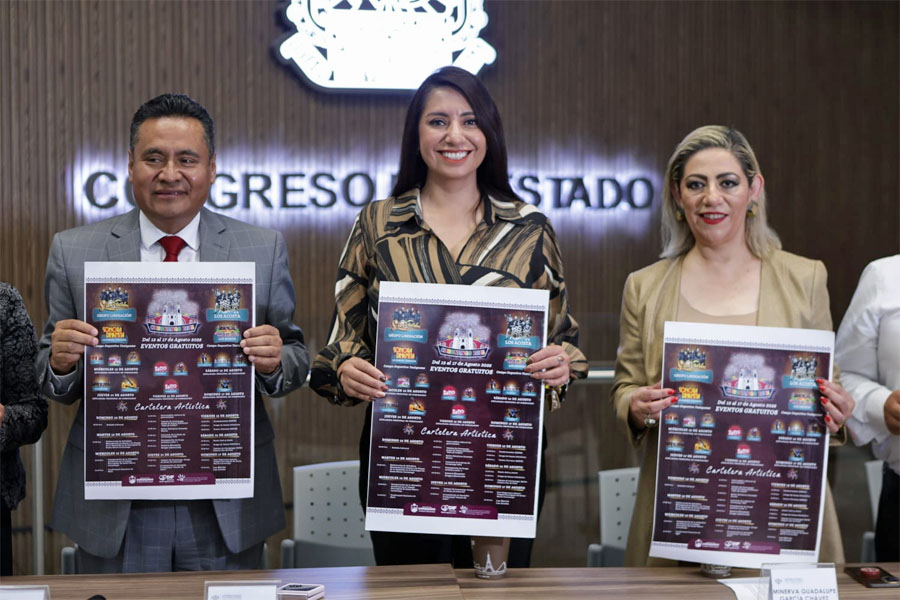 Invita Congreso a la Feria Patronal de Coronango