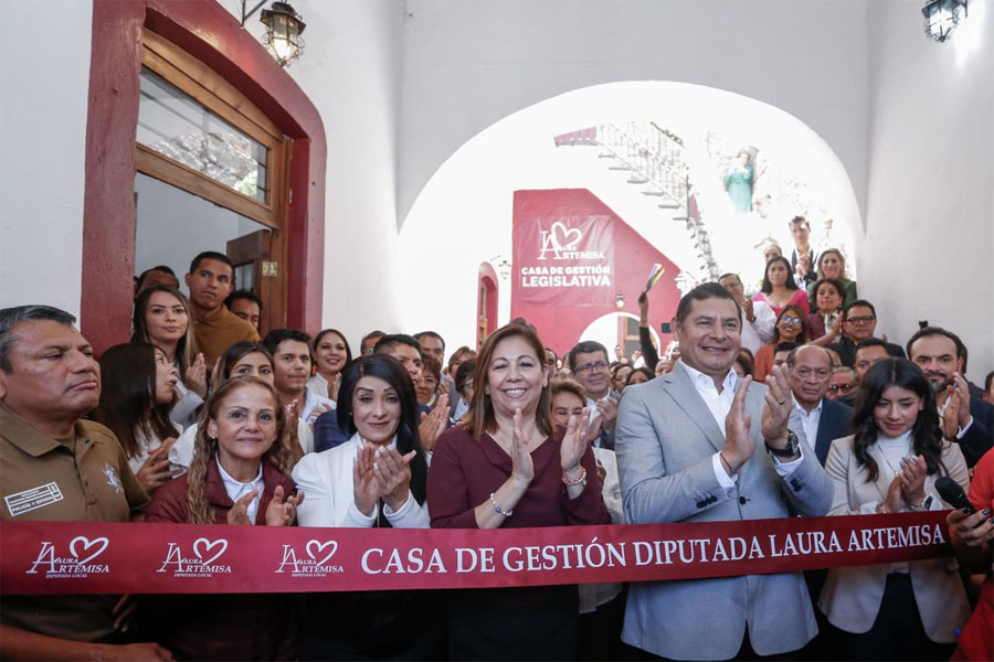 Inauguró Laura Artemisa su Casa de Gestión